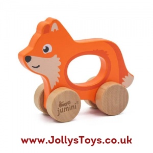 Wooden Duck Push Along